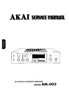 Akai AM-U03-Service-Manual